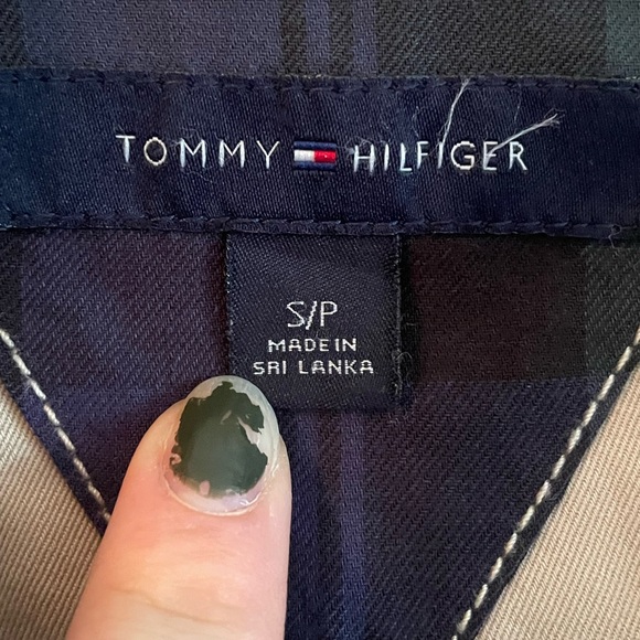 TOMMY HILFIGER BEIGE 
MENS/UNISEX COTTON BOMBER JACKET S - Picture 5 of 8